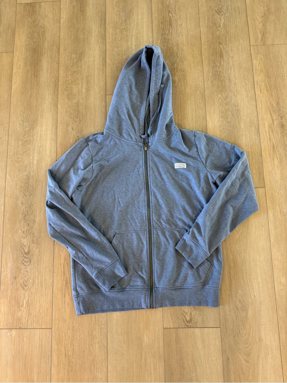 Women’s Patagonia Full Zip Hoodie- Blue